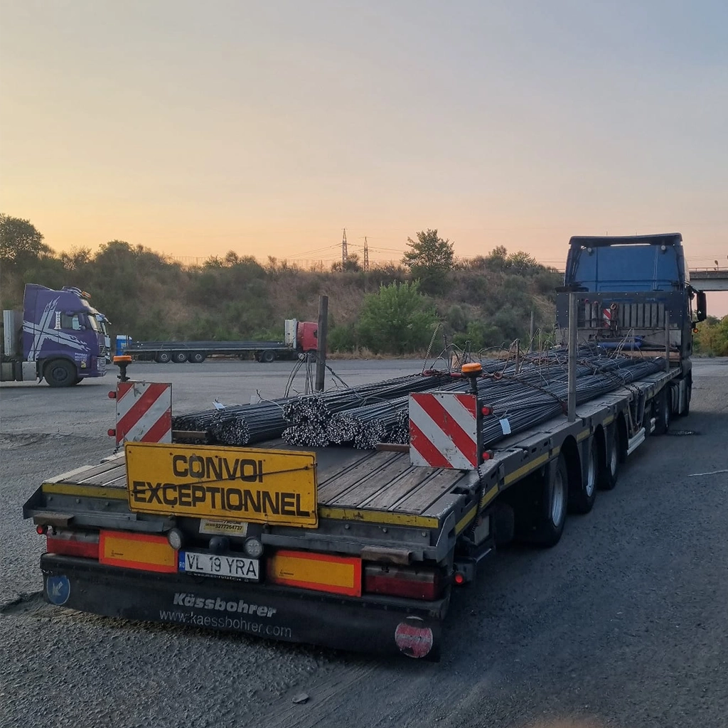 transport agabaritic international bare si structuri metalice - oriunde, cu profesionalism